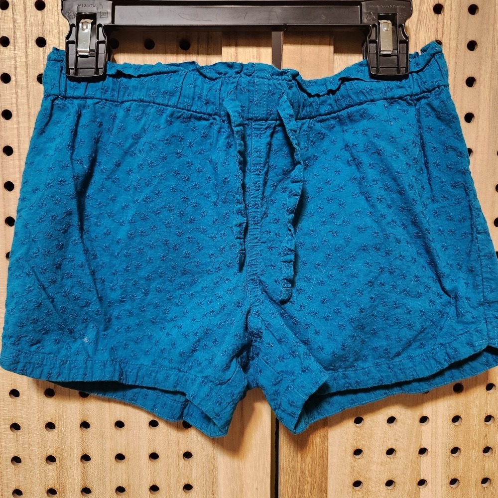 sonoma girls blue shorts pull on Size 7 Summer Vacation School 100%‎ cotton